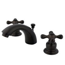 Kingston Brass GKB945AX Magellan Mini-Widespread Bathroom Faucet, Oil Rubbed Bronze - Kingston Brass GKB945AX