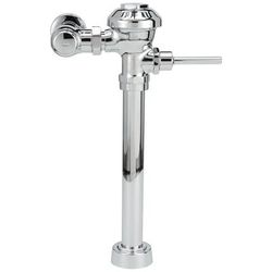 Zurn Industries Z6000AV-1-WS1 Exposed Manual Diaphragm Flush Valve for Water Closets - 1.6 gpf, 16" Rough-In, Chrome