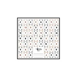 Action Target Playing Card Target 1 Pack of 100 Red / Black CARD-1