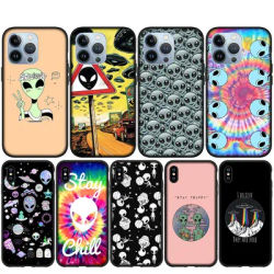 Coque de téléphone portable Trippy étui doux avec Tie and Dye pour iPhone 14 13 12 Mini 11 Pro XS