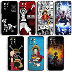 Ones Pieces-Coque souple D-Luffy Phoen pour Xiaomi étui noir pour Redmi Note 4X 5 5A(32 Go) 6 7 8T