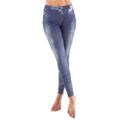 Legging thermique "jeans"