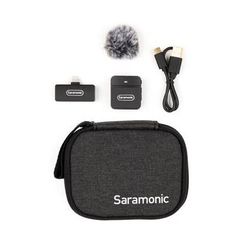 Saramonic Blink 100 B3 Compact Digital Wireless Clip-On Microphone System with Lightn BLINK100B3