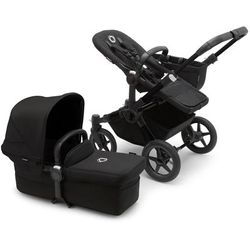 Bugaboo Donkey 5 Mono Complete Single-to-Double Stroller - Black / Midnight Black / Midnight Black