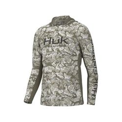 Huk Men's Icon X Inside Reef Hoodie, Overland SKU - 684612