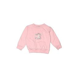 Rabbit Skins Sweatshirt: Pink Tops - Kids Girl's Size 4