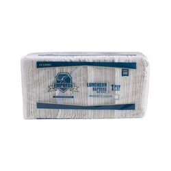 Empress LN 125001 1/4 fold Luncheon Napkins - 1 ply, White, 11" x 12.75", Case of 6000