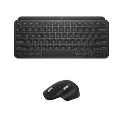 Logitech MX Keys Mini Wireless Keyboard & MX Master 3S Mouse Set (Black) 910-006556