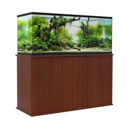 Cherry 75/90 Gallon Wood Aquarium Stand, 92 LBS, Red