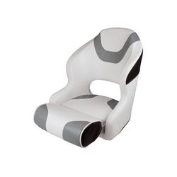 Wise Baja Bucket Seat w/ Flip Up Bolster Brite White/Marble Grey/Black Large 3315-1782