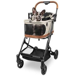 WonderFold P2 Pet Stroller - Sandy Beige