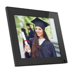 Aluratek 9" Digital Photo Frame with Wi-Fi, Motion Sensor, and 16GB Built-In Memory AWS09F