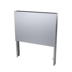 Garland CCDBR-36NBR 35 3/8" Cuisine Back Riser, 2 Decks for 36" NonAdjustable Charbroiler, Stainless Steel