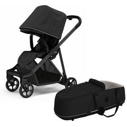 Thule Shine Stroller + Bassinet Bundle - Black / Black