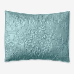 Comfort Cloud Sham by BrylaneHome in Light Aqua (Size KING)