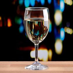 Anchor 1501W07 6 3/4 oz Classic White Wine Glass, Clear