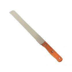 Thunder Group SLBK013 8-1/2" Bread Knife w/ Wooden Handle, Stainless Steel, 1 Dozen