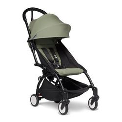 Babyzen YOYO2 Ultra Compact Complete 6+ Stroller with Bassinet - Black / Olive