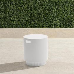 Soleil Fluted Side Table - Frontgate