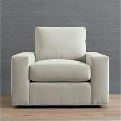 Edessa Swivel Chair - Grey Ember - Frontgate