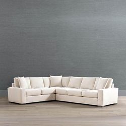 Edessa 2-pc. Right-Arm Facing Sofa Sectional - Linen Serene - Frontgate