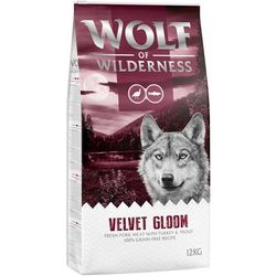 Wolf of Wilderness "Velvet Gloom" Tacchino & Trota - 12 kg