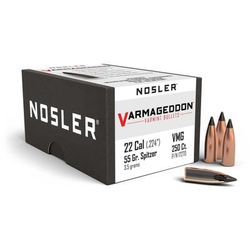 Nosler Varmageddon Rifle Bullet .22 Caliber 55gr FB Tipped 250ct 17270
