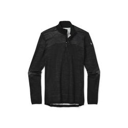 Smartwool Intraknit Merino 200 1/4 Zip - Men's Black/White Medium SW016260960-M