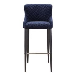 ETTA BARSTOOL DARK BLUE - Moe's Home Collection ER-2049-46