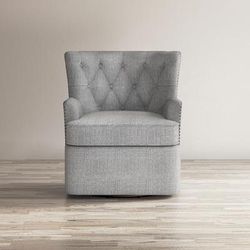 Bryson Swivel Accent Chair - Jofran BRYSON-SW-ASH