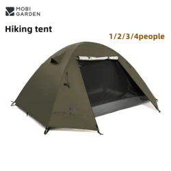 MOBI – tente de Camping en plein air pour 2 à 4 personnes sac à dos 3 saisons résistante à la