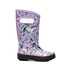 Bogs Rainboot Unicorn Awesome Shoes - Kids Lavender Multi 1 73000-541-1