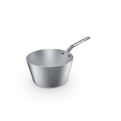 Vollrath 781145 4 1/2 qt Stainless Steel Tapered Saucepan w/ Solid Metal Handle