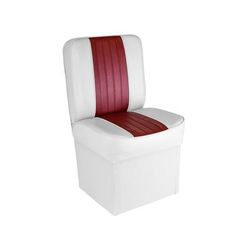 Wise Deluxe Jump Seat w/ 10'' Base Wise White/Wise Red Medium 8WD1414P-925