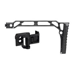 JMac Customs SS-9RP Skeleton Stock w/ Rubber Butt Pad w/ JMac 1913 Folding Mech 9in SS-9RP+FM-SM-1913