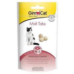 3x40g Malt Tabs GimCat Cat Treats