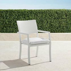 Cafe Cushion for Square Stacking Chair - Quick Dry, Indigo - Frontgate