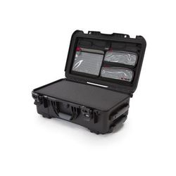 Nanuk Case 935 w/lid org./foam Black Large 935S-050BK-0A0