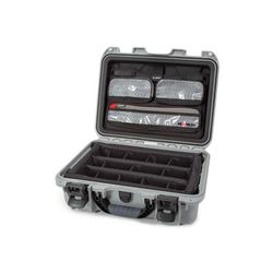 Nanuk Case 920 w/lid org./divider Silver Medium 920S-060SV-0A0