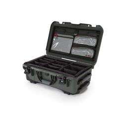 Nanuk Case 935 w/lid org./divider Olive Large 935S-060OL-0A0