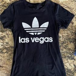 Adidas Tops | Adidas Las Vegas T- Shirt!!! | Color: Black | Size: S