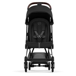 Cybex COYA Compact Stroller - Chrome / Dark Brown / Sepia Black