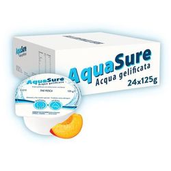 AquaSure Acqua Gelificata gusto Pesca 24x125 g Gel orale