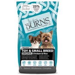 6kg Toy & Small Breed Burns Adult & Senior Croquettes pour chiens secs | Poulet et riz