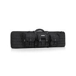Savior Equipment American Classic Double Rifle Case Black 41in L x 12in H RB-4212DG-V1-BK