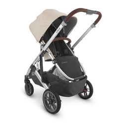 UPPAbaby Cruz V2 Stroller - Declan (Oat Melange/Silver/Chestnut Leather)
