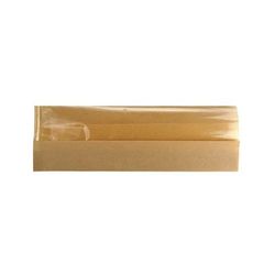 LK Packaging RF-35211KW ReadyFresh Side Gusset Sandwich Bag w/ Window - 3 1/2" x 10 1/4" x 2 1/4" SG, ReadyFresh, Brown