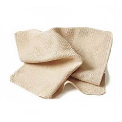 Chef Revival 700WT Natural Waffle Weave Bar Towel, 18" x 18", Beige