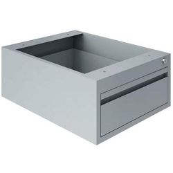1 Bloc 1 Tiroir Ht 150 7035 Gris Clair - Sofame