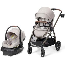 Maxi-Cosi Zelia 2 Luxe 5-in-1 Modular Travel System - New Hope Tan